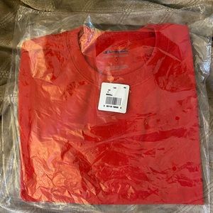 Champion Sports T Shirt Red Size Small